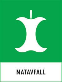 Dekal för matavfall