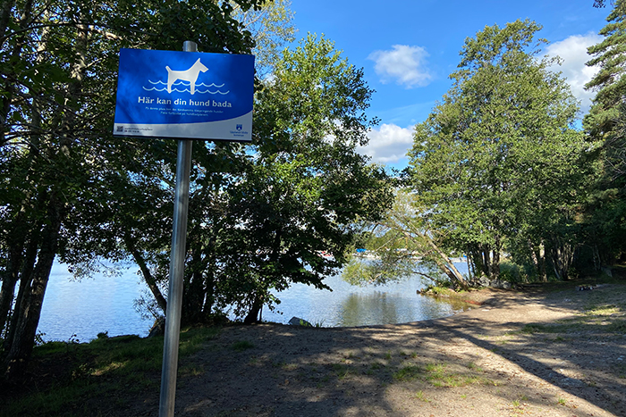 Hundbadplatsen vid Gamla Kairobadet